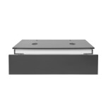 Koupelnová skříňka s žulovou krycí deskou SAT Feel 120x30x46 cm antracit mat SATFEEL120ANTZ SATFEEL120ANTZ