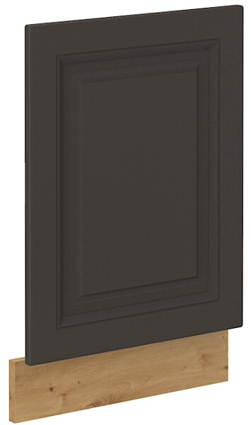 Dvířka na vestavnou myčku nádobí Stilo ZM 570x446 Barva korpusu: Dub artisan, Barva dvířek: Grafit