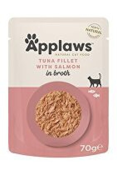 Applaws Cat kapsa Adult Broth tuňák s lososem 70g