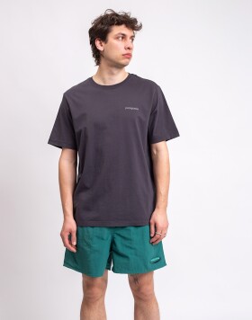 Tričko Patagonia M's P-6 Logo T-Shirt Ink Black