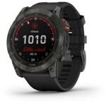 Garmin fenix 7X Solar šedá-černá / Chytré hodinky / GPS / 1.4" dot. displej / mapy / BT / WiFi / voděodolné (010-02541-01)