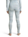 Dámské merino spodky ICEBREAKER Wmns Merino 260 Tech Vertex High Rise Leggings Chillwav, Snow/Zinc Blue/J velikost: XS