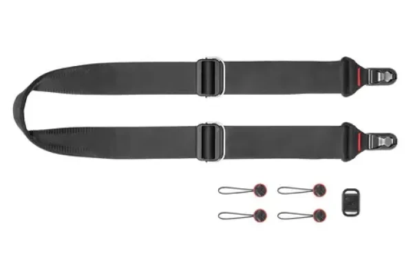Peak Design Slide Black (černá) - rychloupínací popruh pro fotoaparáty (SL-BK-3)