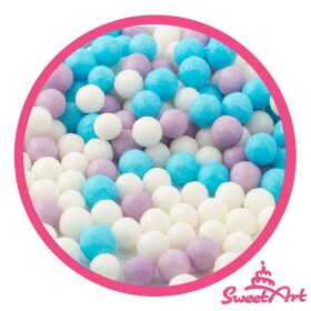 SweetArt cukrové perly Elsa mix 7 mm (1 kg)