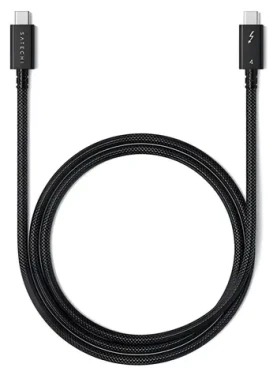 Satechi Thunderbolt 4 Pro Cable Space Gray / Kabel / Thunderbolt 4 / 8K/60Hz / 240 W / 1 m (ST-YTB100K)
