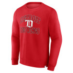 Fanatics Pánská mikina Detroit Red Wings NHL Fleece Crew Velikost: S