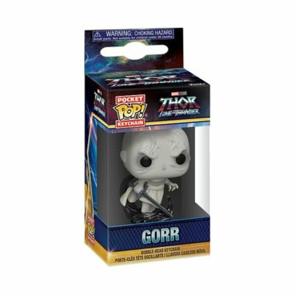 Přívěsek na klíče Thor Love and Thunder Pocket POP! Gorr 4 cm