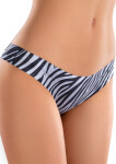 Dámské brazilky Meméme Wildlife Zebra Dle obrázku M