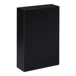 Rossignol Manga 51350 černý / Nástěnný koš s víkem / 20 L (3019920513504)