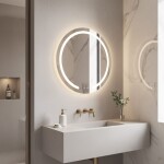 REA - Zrcadlo LED 60cm Modern HOM-00904