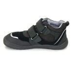 Chlapecké celoroční boty s membránou Barefoot BANET BLACK, Protetika, černá - 22