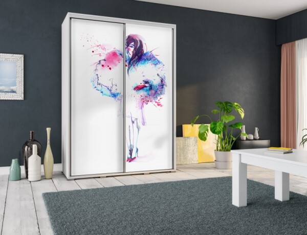 FRONTI Šatní skříň PENELOPA 155 Fashion 6878