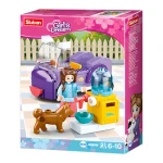 Sluban Girls Dream M38-B0970F Autíčko s krmítkem pro pejsky