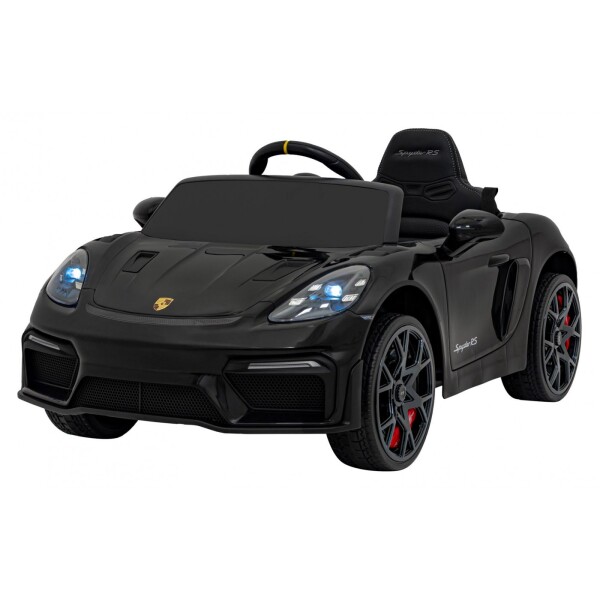 Mamido Elektrické autíčko Porsche Spyder RS 718 černé