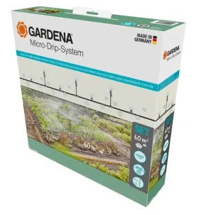 Gardena 13450-20 Micro-Drip-System zavlažování zeleninových záhonků/květinových okrajů - sada (60 m2)? (13450-20)