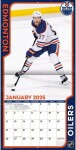 JF Turner Kalendář Edmonton Oilers Connor McDavid #97 2025 Wall Calendar