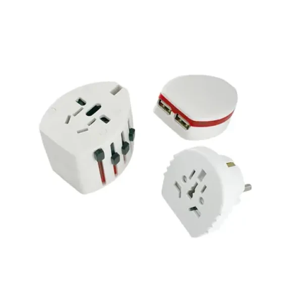 MicroConnect SKROSS World adaptér Dual USB bílá (PETRAVEL12)