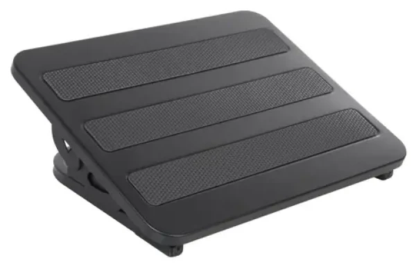Podnožka MC-831 černá / Ergonomická podnožka / nastavitelný sklon / nosnost 20 kg (MC-831)