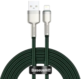 Baseus CALJK-B06 Kabel USB-A (M) - Lightning (M) 2 m zelená (CALJK-B06)