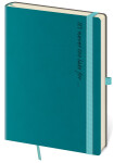 Linkovaný zápisník Blue