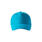 Unisex čepice 5P (tyrkysová) nastavitelný