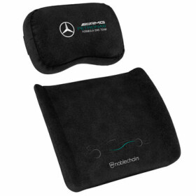 Noblechairs Sada polštářů z paměťové pěny - Mercedes-AMG Petronas Formula One Team Edition / pro židle EPIC ICON HER (NBL-SP-PST-012)