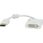 Roline DisplayPort / DVI kabelový adaptér Konektor DisplayPort, DVI-D 24+1pol. zásuvka 0.15 m šedá 12.03.3136 Kabel DisplayPort