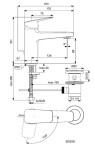 IDEAL STANDARD - CeraPlan Umyvadlová baterie, s výpustí, BlueStart, chrom BD228AA