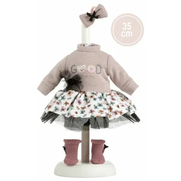 Llorens P535-49 obleček pro panenku velikosti 35 cm s doplňky