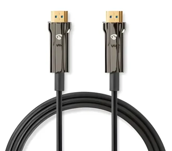 Nedis Active Optical Ultra High Speed HDMI 40 m černá / Kabel HDMI / 8K 60 Hz / 48 Gbps / Ethernet (CVBG3500BK400)