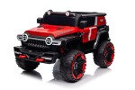 Mamido Elektrické autíčko Trust Adventure dvoumístné 12V | 2x25W červené