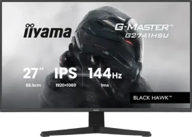 27" IIYAMA G-Master G2741HSU-B1 černá / LED / IPS / 1920 x 1080 / 16:9 / 1 ms / 1500:1 / 350cd-m2 / VESA (G2741HSU-B1)