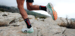 Kompresní ponožky Compressport Ultra Trail Socks V2.0 - Begonia/Neon Pink Velikost: EU 42-44