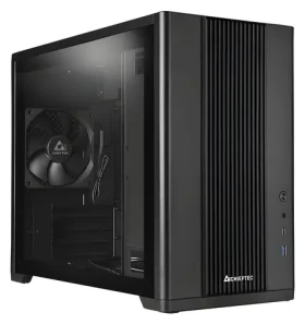 Chieftec BX-10B-OP černá / PC skříň / Tower / mATX, Mini-ITX / Bez zdroje / USB-C / 2 roky záruka (BX-10B-OP)