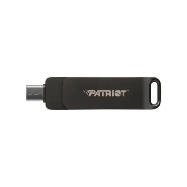 Patriot RAGE R550 1TB černá / Flash Disk / USB 3.2 / USB-A / USB-C / Přenosová rychlost až 100 MBs (PE1TR550DSAD)