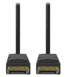 Nedis DisplayPort 1.4 kabel černý / Kabel DisplayPort / 8K / 3 m / bulk (CCGL37014BK30)