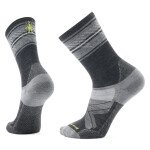Unisex merino cyklistické ponožky Unisex merino ponožky SMARTWOOL Bike Cold Weather Targeted Cushion Crew, Charcoal velikost: 38-41 (M)