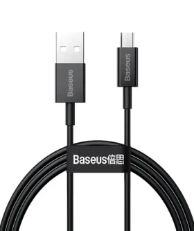 Baseus CAMYS-A01 Kabel USB-A (M) - Micro-USB (M) 2 m černá (CAMYS-A01)