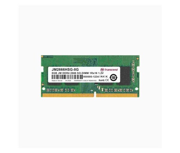 Transcend JetRam DDR4 8GB 2666MHz CL19 JM2666HSG-8G EDF_985103