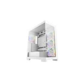 DEEPCOOL Case CG580 4F V2 WH, ATX, Průhledná bočnice, 4x120mm ARGB, bílá EDF_1808062