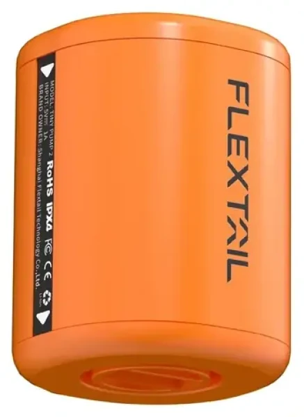 Flextail Tiny Pump 2 oranžová / Přenosná vzduchová pumpa / tlak 4 kPa (tiny pump 2-O)