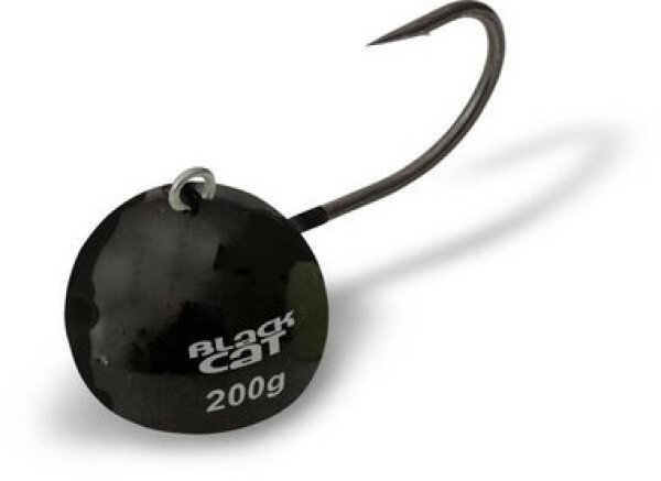 Black Cat Jigová hlavička Fire-Ball 80g Black (3119080)