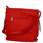 Trendy dámská koženková crossbody kabelka Alena, červená