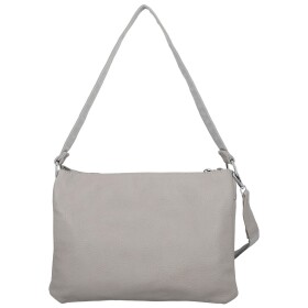 Stylová dámská koženková crossbody kabelka Cindra, šedá