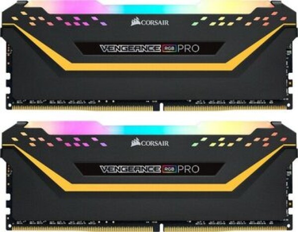 Corsair Vengeance RGB PRO TUF Black 16GB (2x8GB) 3200 MHz / DDR4 / PC4-25600 / CL16-20-20-38 / 1.35V / XMP2.0 (CMW16GX4M2E3200C16-TUF)