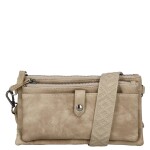 Stylová dámská crossbody kabelka Dina, béžová