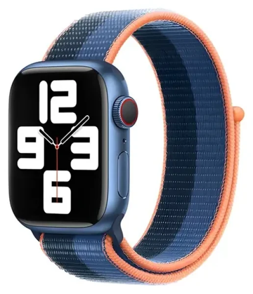 Devia Nylon Braided Two-Tone Loop Pinch Feather / Řemínek pro Apple Watch / 40/41/42 mm / Nylon (6938595364662)