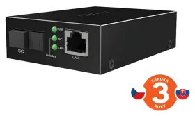 Tenda TFC300A / Optický mediakonvertor / Gigabit WDM / SM / SC (UPC) / RJ45 / 3 km (75012023)