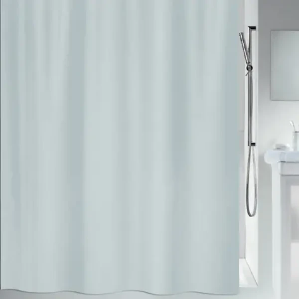 Spirella MAYA šedá / Sprchový závěs / 180 x 200 cm / polyester