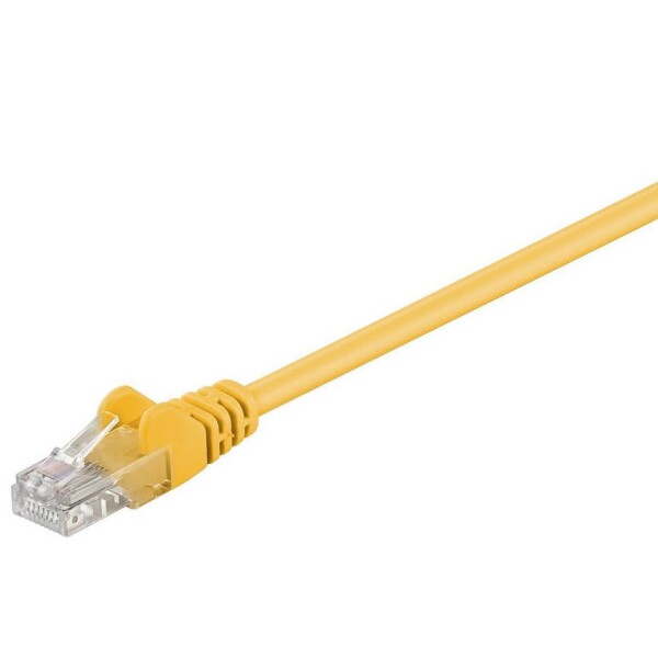 MicroConnect B-UTP520Y RJ45 síťové kabely, propojovací kabely 20 m žlutá 1 ks